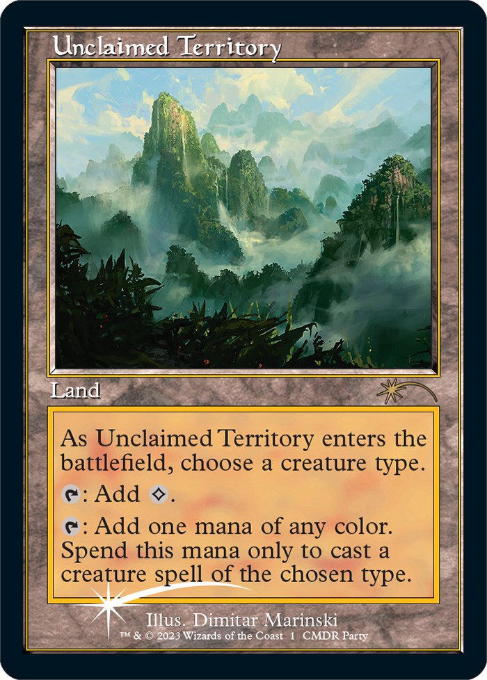 Unclaimed Territory (Retro) [Wizards Play Network 2023] MTG Single Magic: The Gathering | Red Claw Gaming