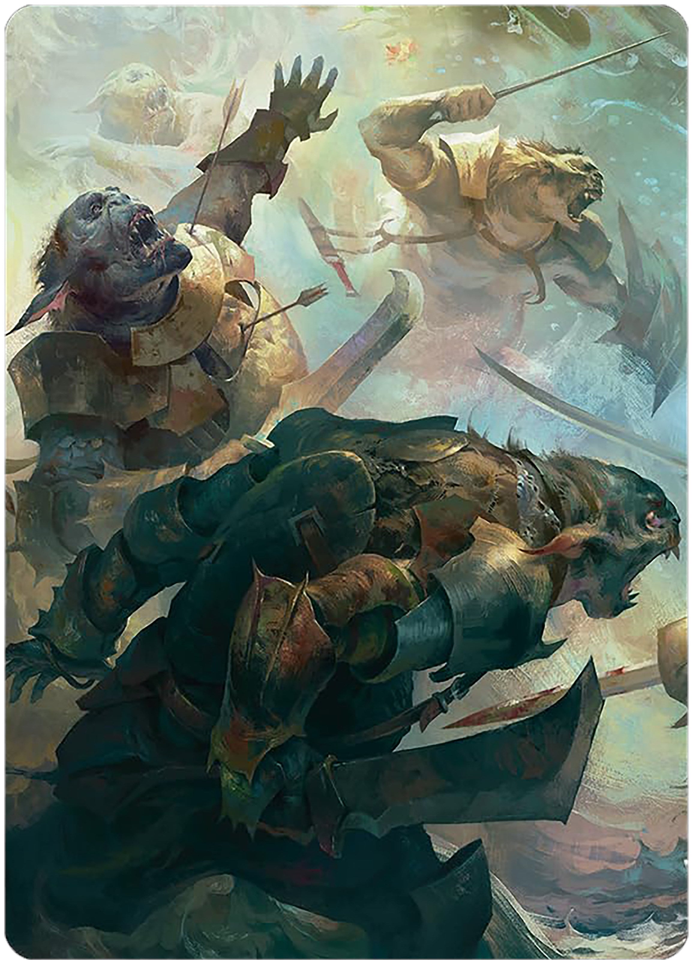 Mists of Lorien Art Card [The Lord of the Rings: Tales of Middle-earth Art Series] MTG Single Magic: The Gathering | Red Claw Gaming