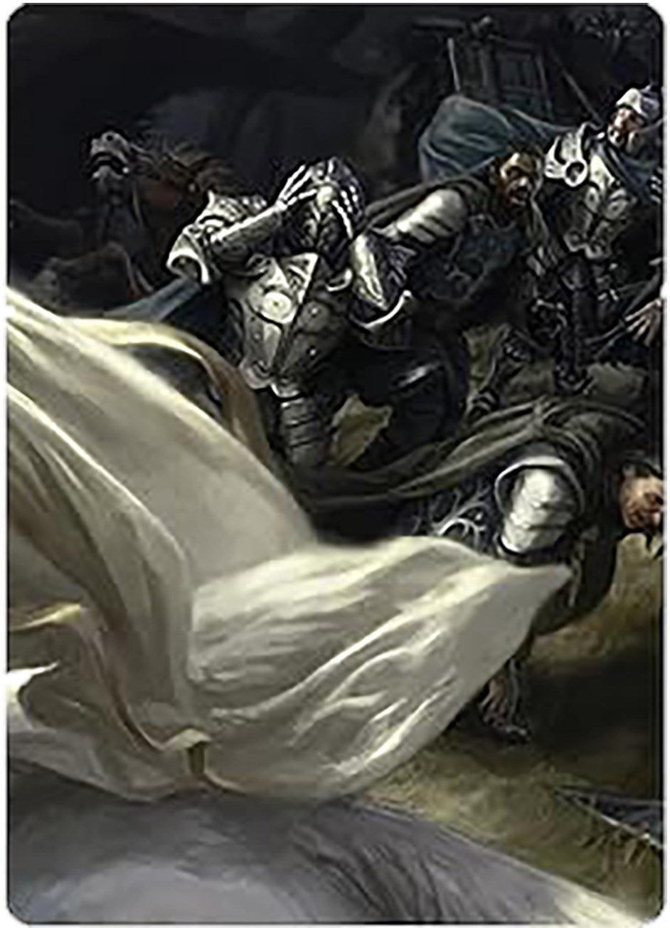 Fell Beast's Shriek Art Card [The Lord of the Rings: Tales of Middle-earth Art Series] MTG Single Magic: The Gathering | Red Claw Gaming