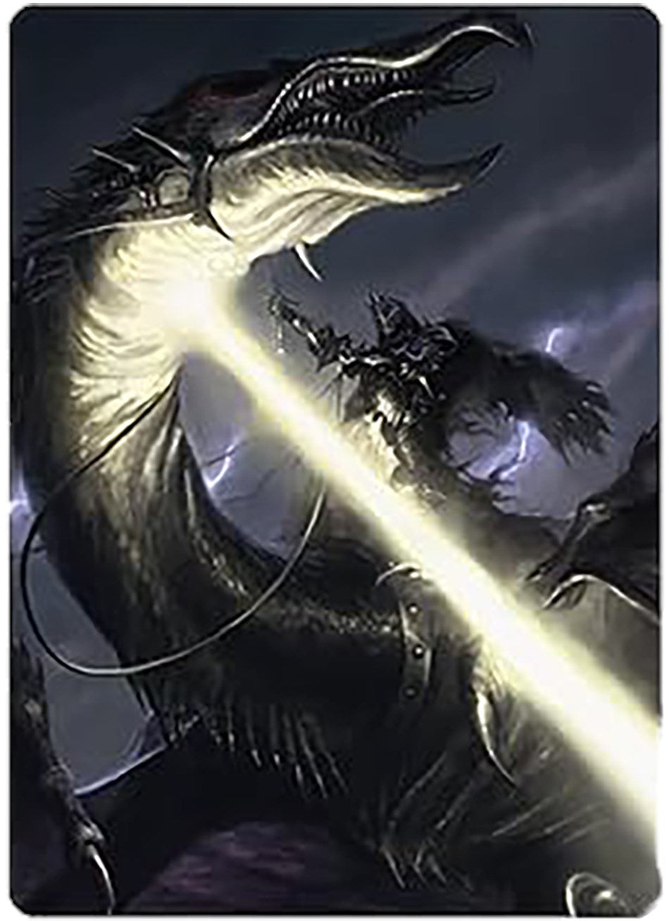 Olorin's Searing Light Art Card [The Lord of the Rings: Tales of Middle-earth Art Series] MTG Single Magic: The Gathering | Red Claw Gaming