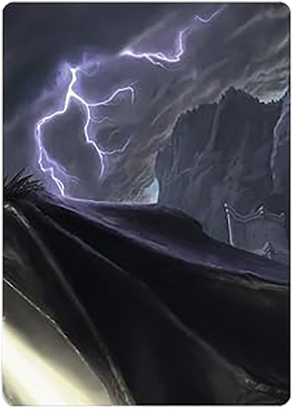 Sorcerous Squall Art Card [The Lord of the Rings: Tales of Middle-earth Art Series] MTG Single Magic: The Gathering | Red Claw Gaming