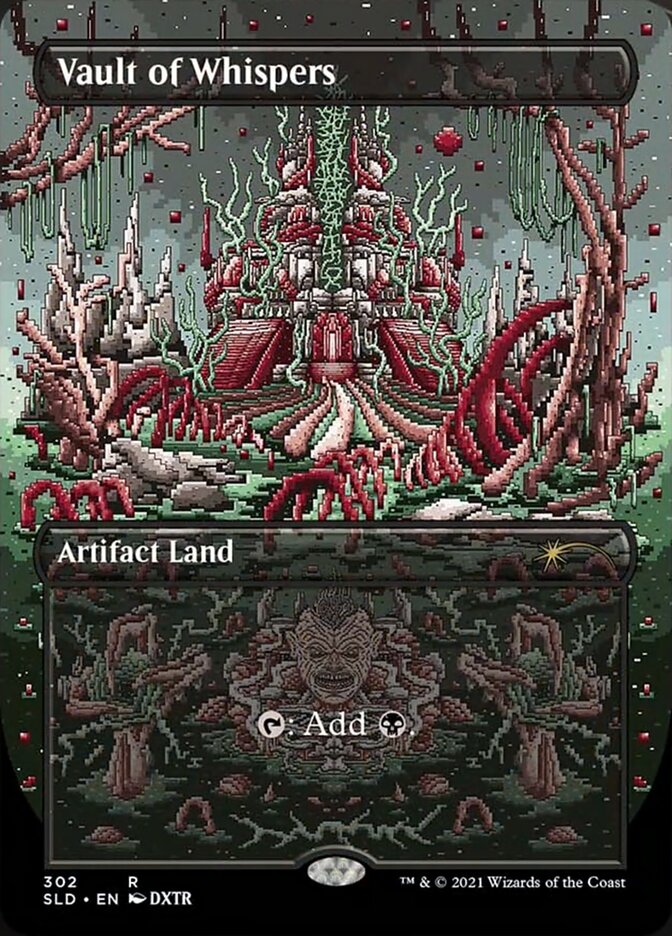 Vault of Whispers (Borderless) [Secret Lair Drop Series] MTG Single Magic: The Gathering | Red Claw Gaming