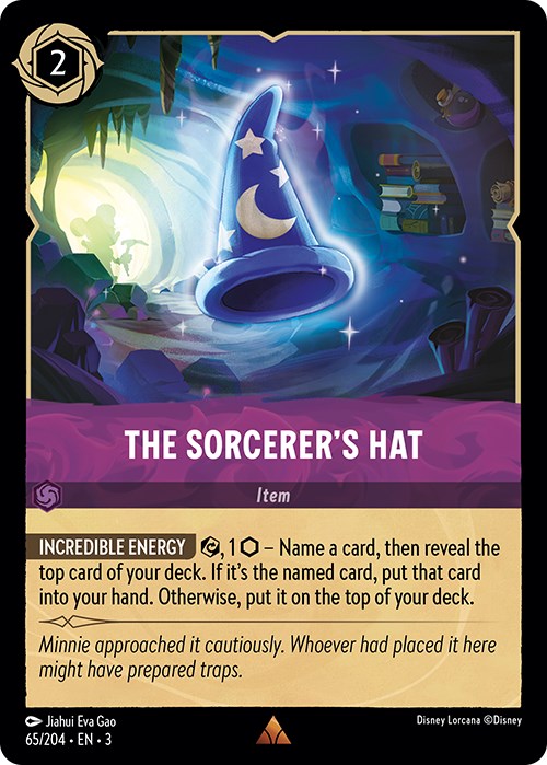 The Sorcerer's Hat (65/204) [Into the Inklands] Lorcana Single Disney    | Red Claw Gaming
