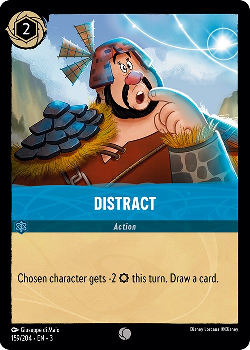 Distract (159/204) [Into the Inklands] Lorcana Single Disney    | Red Claw Gaming