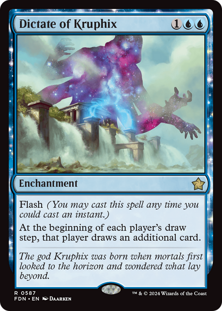 Dictate of Kruphix [Foundations] MTG Single Magic: The Gathering | Red Claw Gaming
