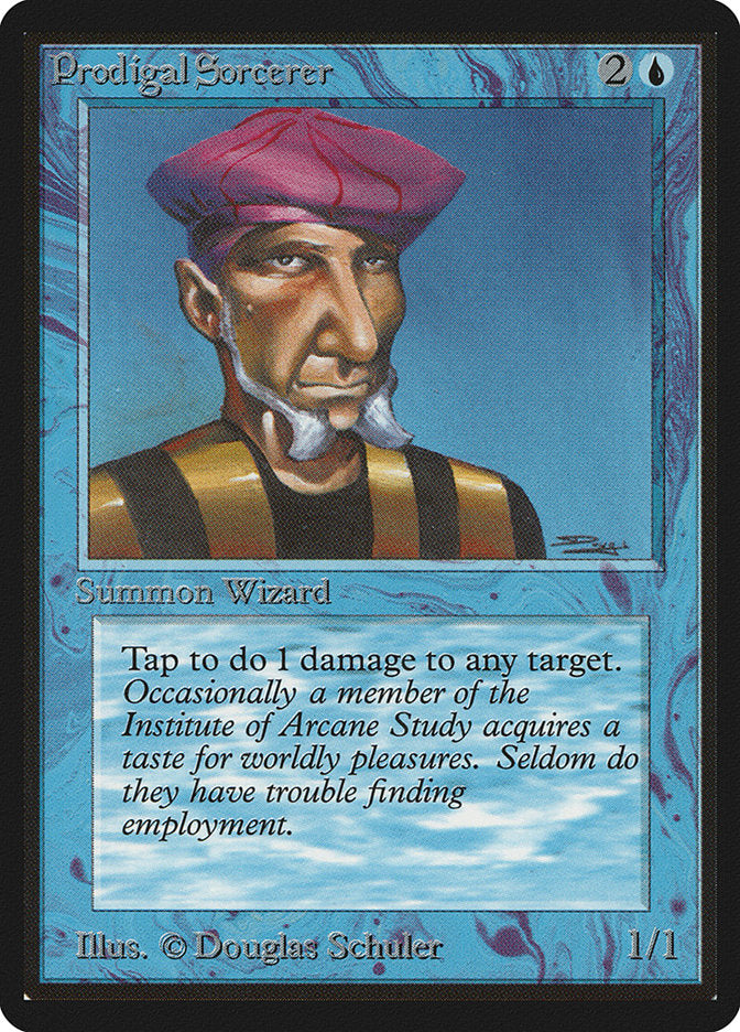 Prodigal Sorcerer [Beta Edition] MTG Single Magic: The Gathering | Red Claw Gaming