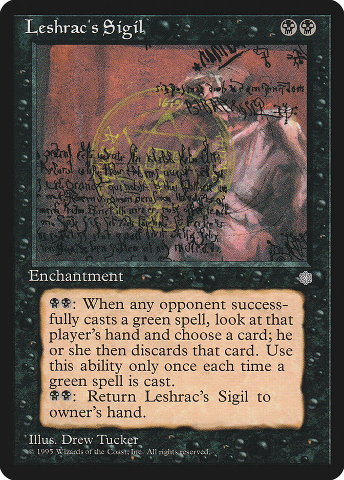 Leshrac's Sigil [Ice Age] MTG Single Magic: The Gathering | Red Claw Gaming