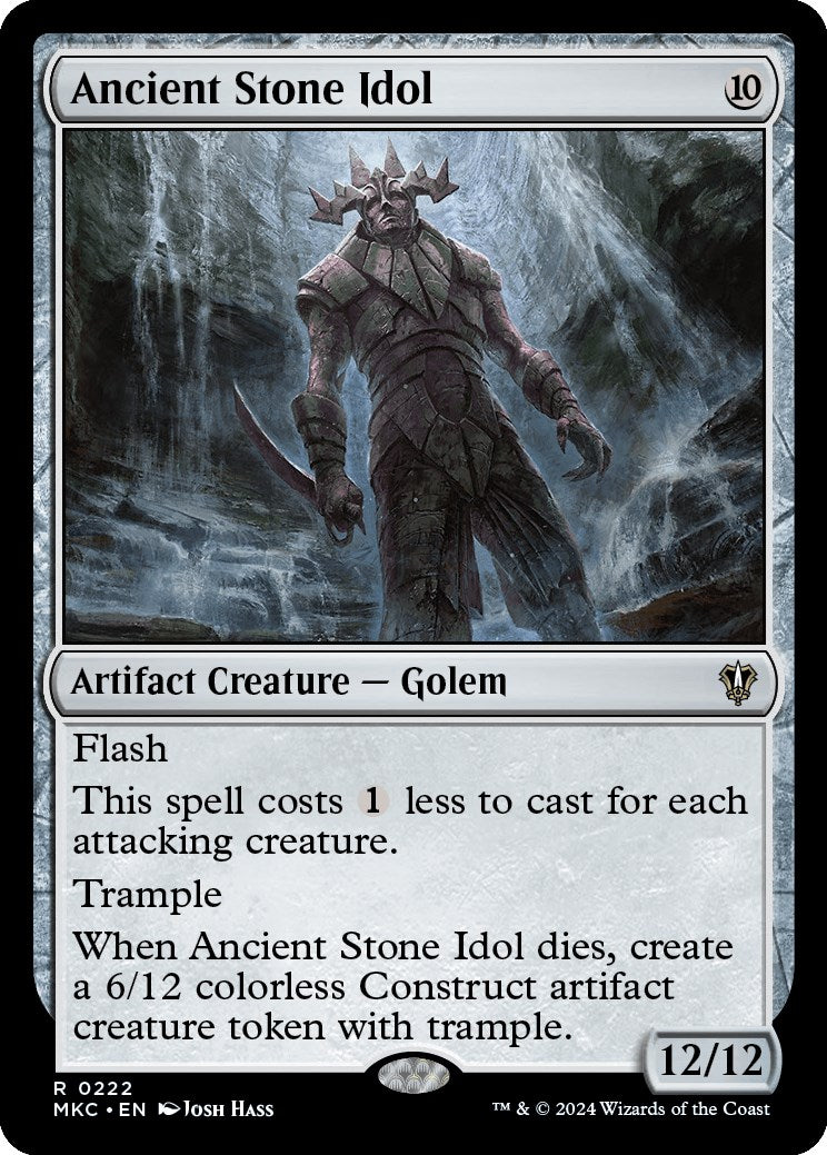 Ancient Stone Idol [Murders at Karlov Manor Commander] MTG Single Magic: The Gathering    | Red Claw Gaming