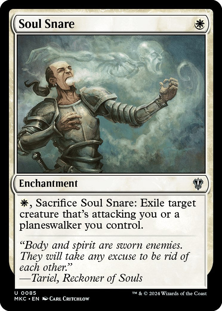 Soul Snare [Murders at Karlov Manor Commander] MTG Single Magic: The Gathering    | Red Claw Gaming