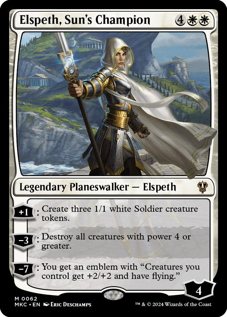 Elspeth, Sun's Champion [Murders at Karlov Manor Commander] MTG Single Magic: The Gathering    | Red Claw Gaming