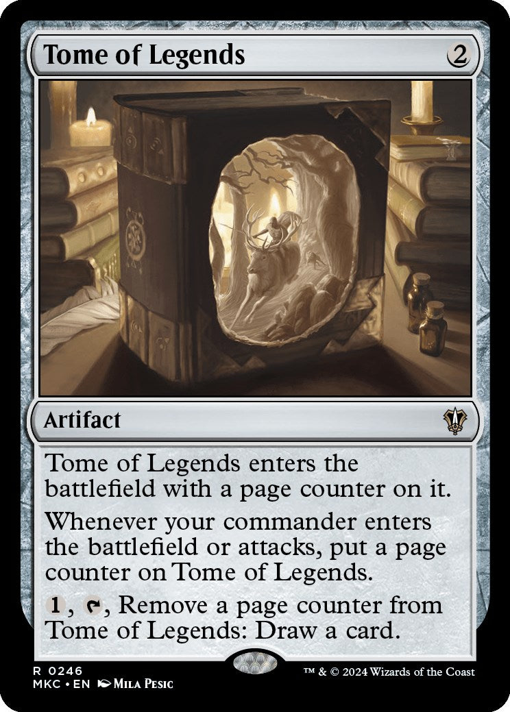 Tome of Legends [Murders at Karlov Manor Commander] MTG Single Magic: The Gathering | Red Claw Gaming