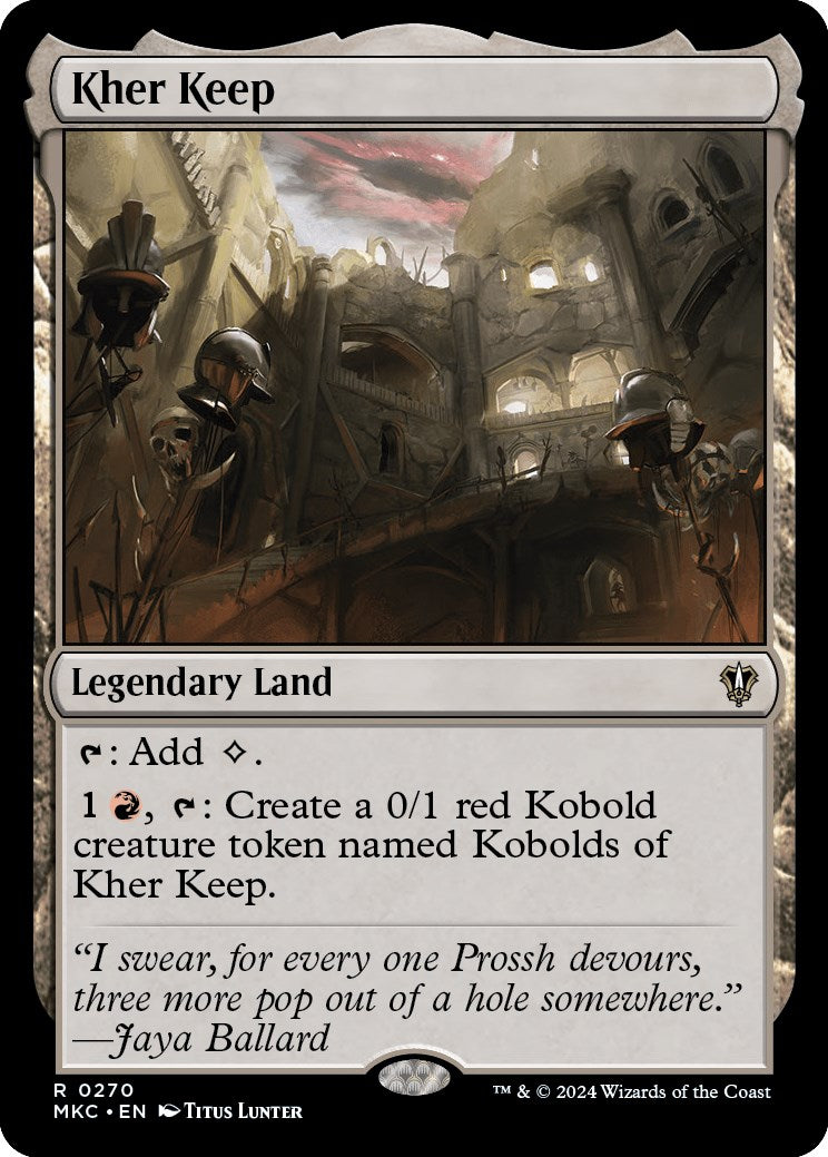 Kher Keep [Murders at Karlov Manor Commander] MTG Single Magic: The Gathering | Red Claw Gaming