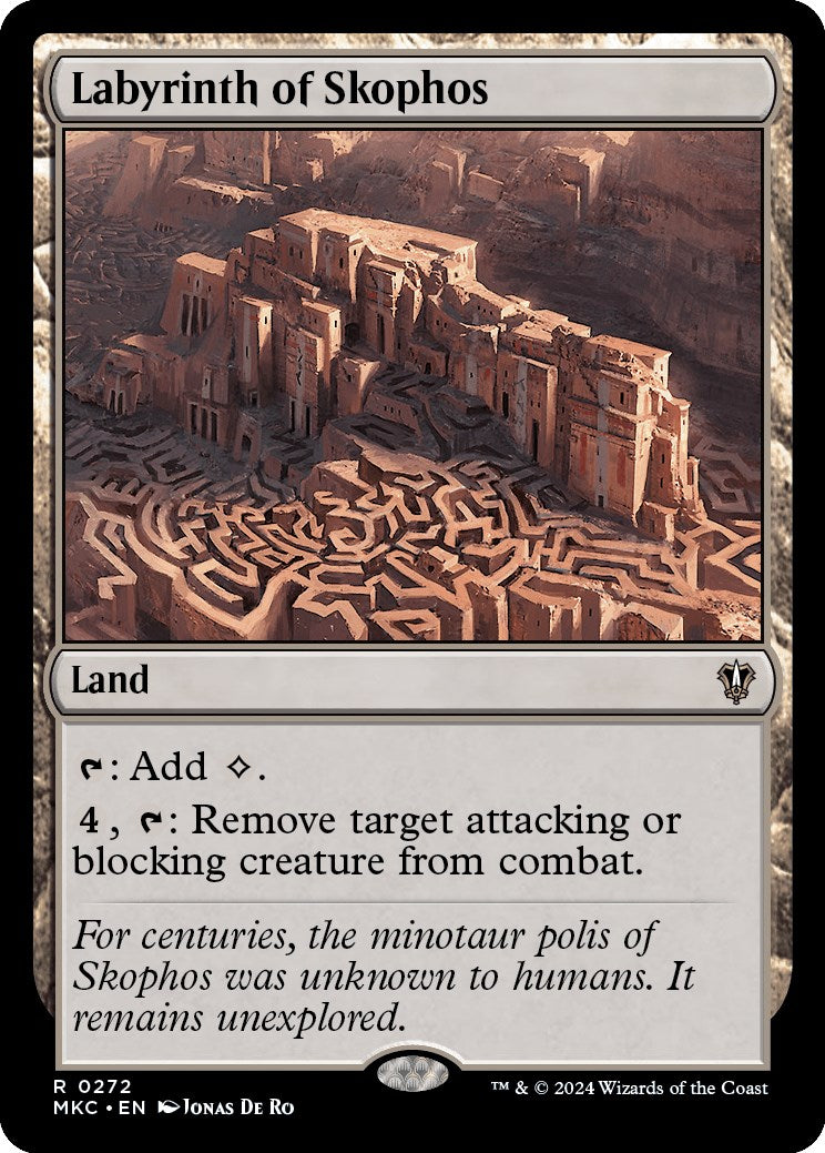 Labyrinth of Skophos [Murders at Karlov Manor Commander] MTG Single Magic: The Gathering | Red Claw Gaming
