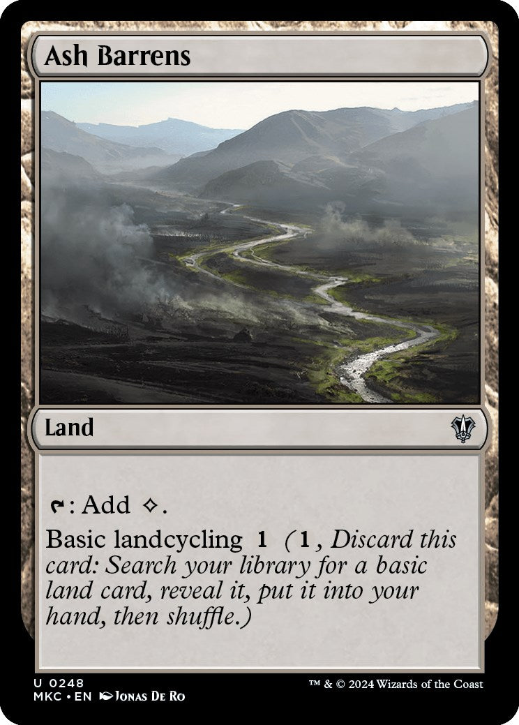 Ash Barrens [Murders at Karlov Manor Commander] MTG Single Magic: The Gathering | Red Claw Gaming