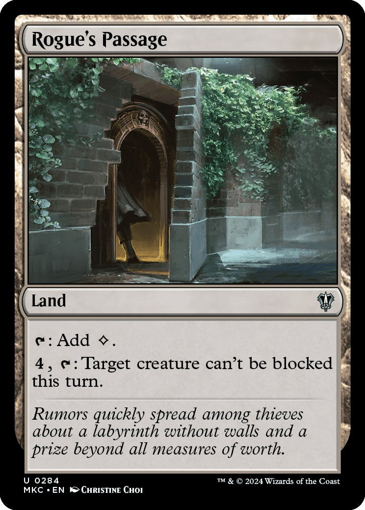 Rogue's Passage [Murders at Karlov Manor Commander] MTG Single Magic: The Gathering | Red Claw Gaming