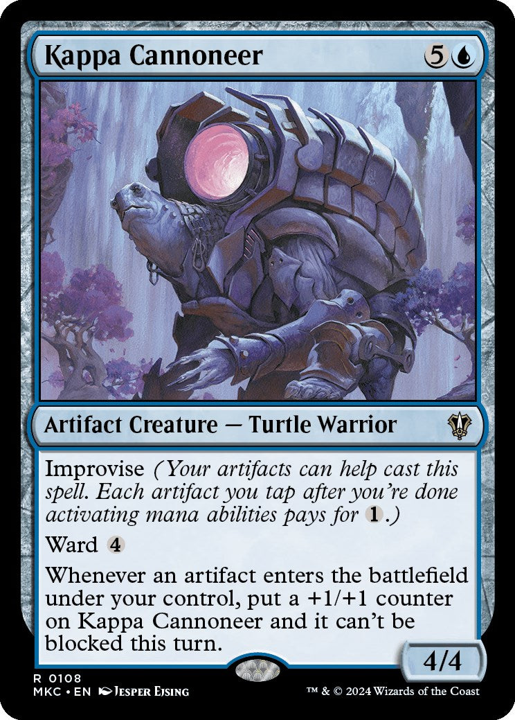 Kappa Cannoneer [Murders at Karlov Manor Commander] MTG Single Magic: The Gathering | Red Claw Gaming