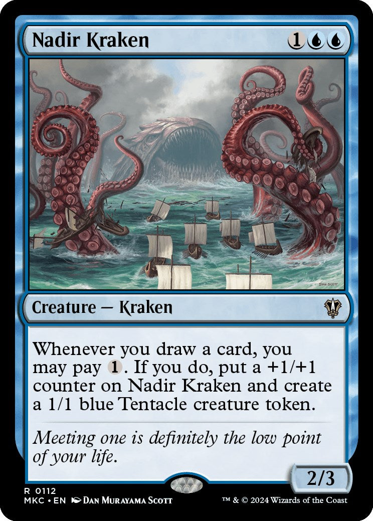 Nadir Kraken [Murders at Karlov Manor Commander] MTG Single Magic: The Gathering | Red Claw Gaming
