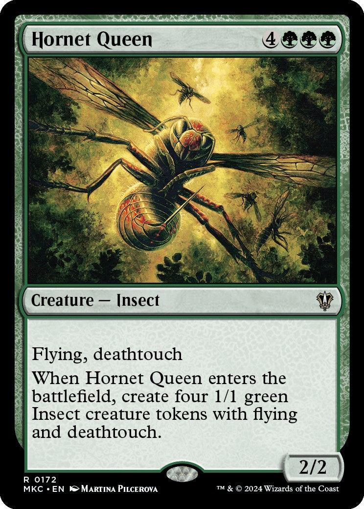 Hornet Queen [Murders at Karlov Manor Commander] MTG Single Magic: The Gathering | Red Claw Gaming