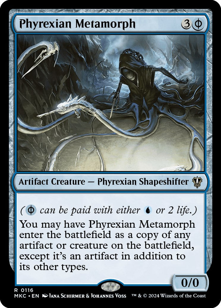Phyrexian Metamorph [Murders at Karlov Manor Commander] MTG Single Magic: The Gathering    | Red Claw Gaming