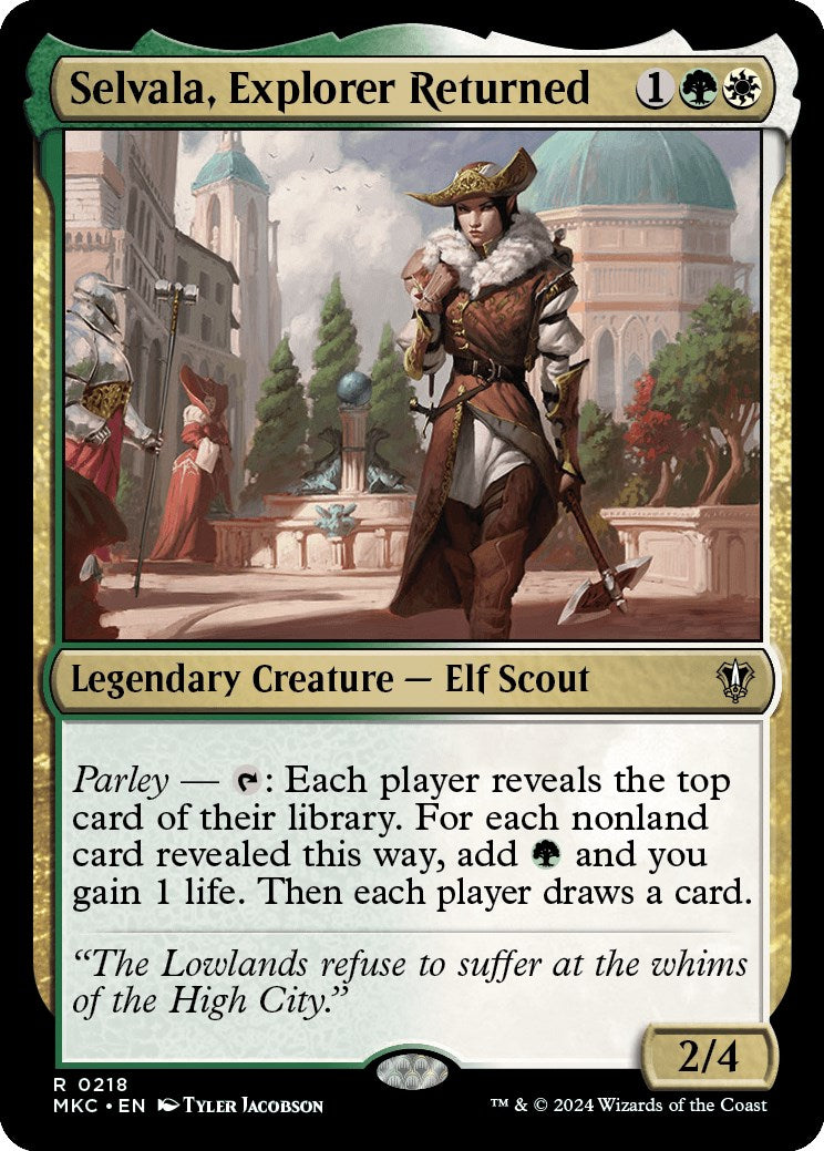 Selvala, Explorer Returned [Murders at Karlov Manor Commander] MTG Single Magic: The Gathering    | Red Claw Gaming