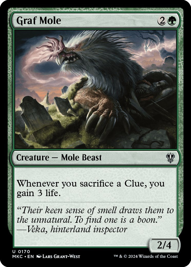 Graf Mole [Murders at Karlov Manor Commander] MTG Single Magic: The Gathering    | Red Claw Gaming
