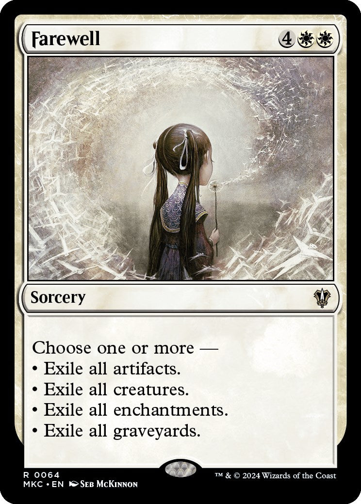 Farewell [Murders at Karlov Manor Commander] MTG Single Magic: The Gathering | Red Claw Gaming