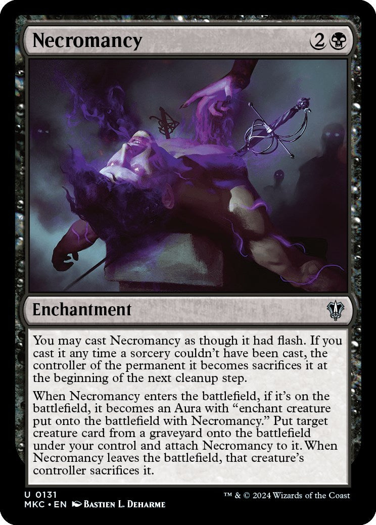 Necromancy [Murders at Karlov Manor Commander] MTG Single Magic: The Gathering | Red Claw Gaming