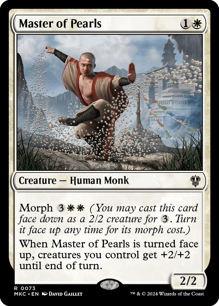 Master of Pearls [Murders at Karlov Manor Commander] MTG Single Magic: The Gathering    | Red Claw Gaming