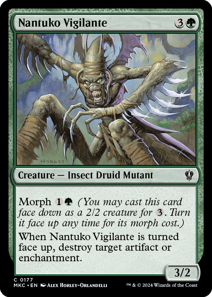 Nantuko Vigilante [Murders at Karlov Manor Commander] MTG Single Magic: The Gathering    | Red Claw Gaming