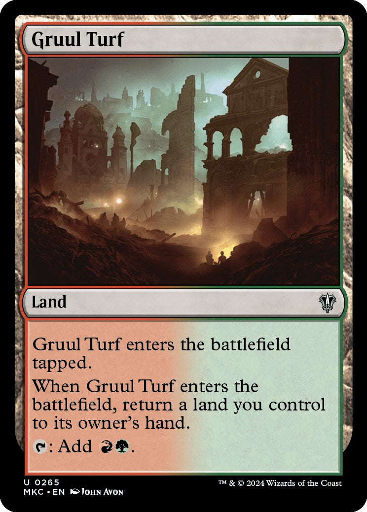 Gruul Turf [Murders at Karlov Manor Commander] MTG Single Magic: The Gathering | Red Claw Gaming