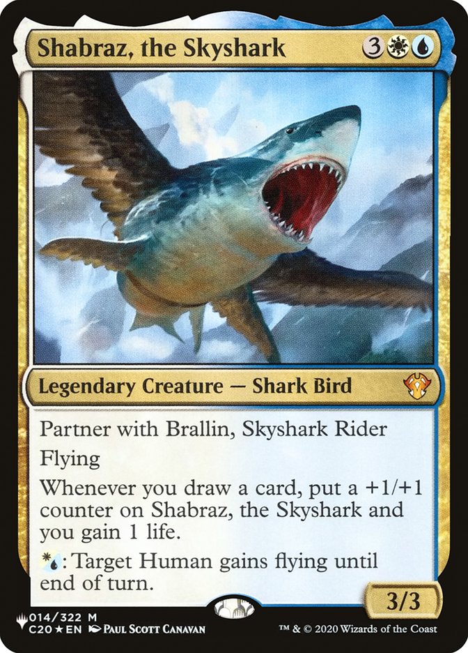 Shabraz, the Skyshark [The List] MTG Single Magic: The Gathering | Red Claw Gaming