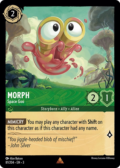Morph - Space Goo (81/204) [Into the Inklands] Lorcana Single Disney    | Red Claw Gaming