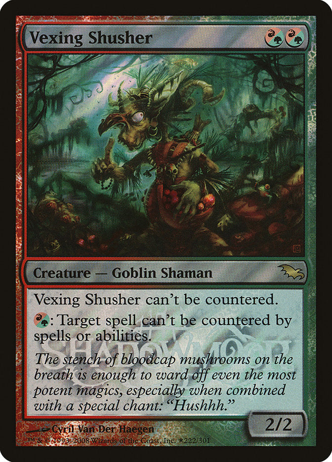 Vexing Shusher (Launch) [Shadowmoor Promos] MTG Single Magic: The Gathering | Red Claw Gaming