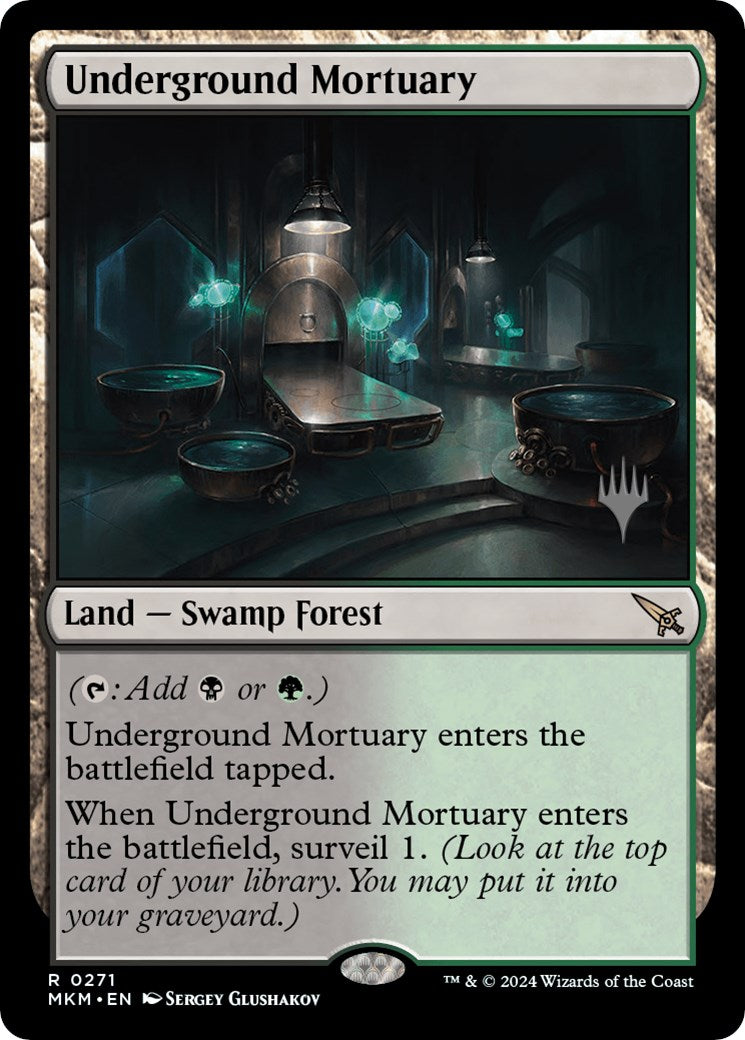 Underground Mortuary (Promo Pack) [Murders at Karlov Manor Promos] MTG Single Magic: The Gathering | Red Claw Gaming