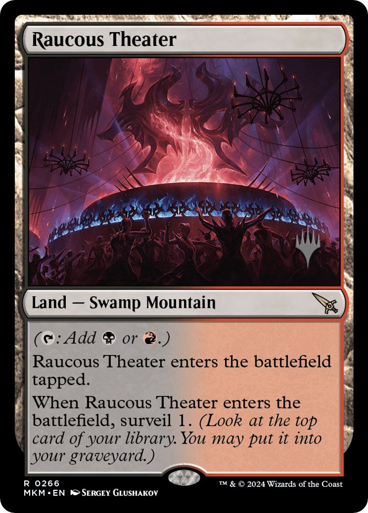 Raucous Theater (Promo Pack) [Murders at Karlov Manor Promos] MTG Single Magic: The Gathering | Red Claw Gaming