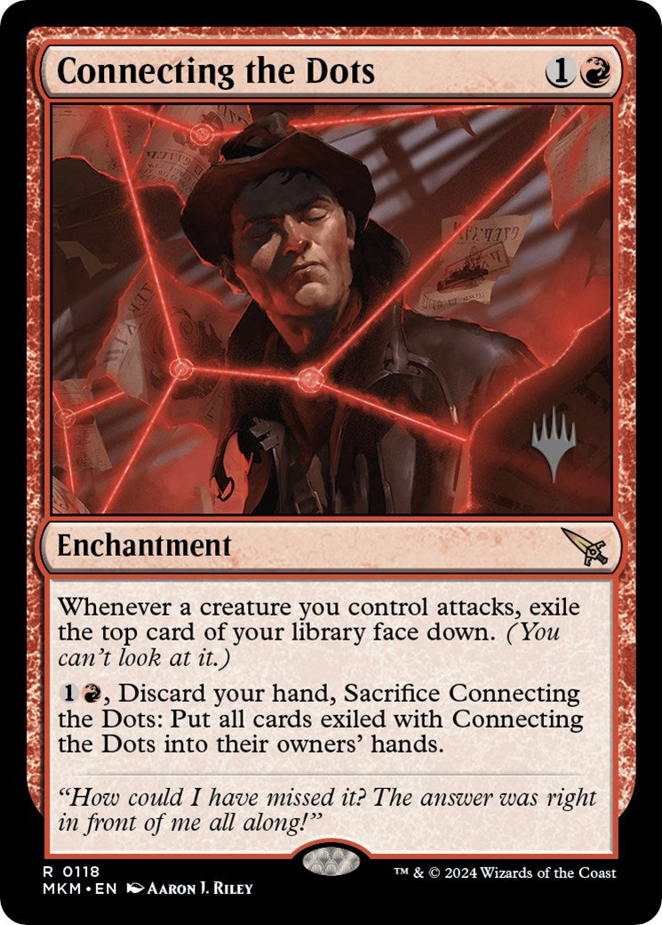 Connecting the Dots (Promo Pack) [Murders at Karlov Manor Promos] MTG Single Magic: The Gathering | Red Claw Gaming