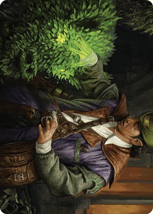 Hedge Whisperer Art Card [Murders at Karlov Manor Art Series] MTG Single Magic: The Gathering | Red Claw Gaming