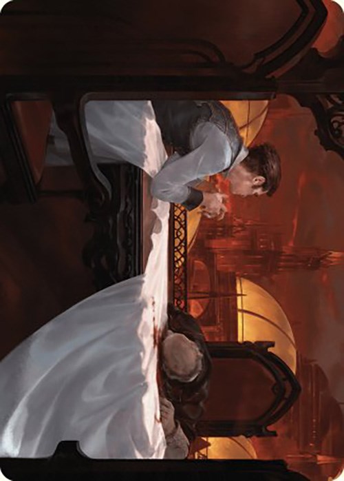 Expedited Inheritance Art Card [Murders at Karlov Manor Art Series] MTG Single Magic: The Gathering | Red Claw Gaming