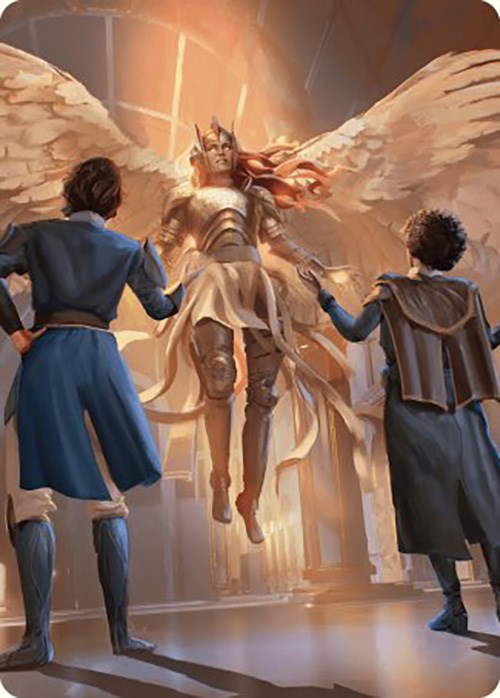 Demand Answers Art Card [Murders at Karlov Manor Art Series] MTG Single Magic: The Gathering | Red Claw Gaming