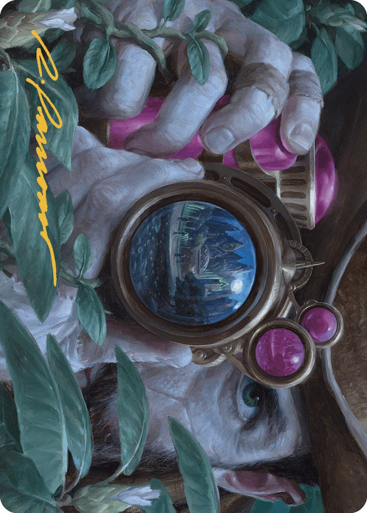 Undergrowth Recon Art Card (Gold-Stamped Signature) [Murders at Karlov Manor Art Series] MTG Single Magic: The Gathering | Red Claw Gaming