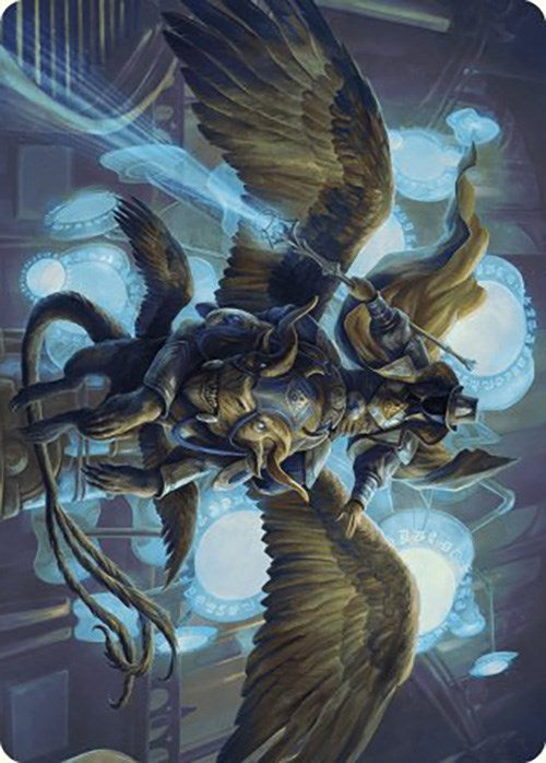 Ezrim, Agency Chief Art Card [Murders at Karlov Manor Art Series] MTG Single Magic: The Gathering | Red Claw Gaming