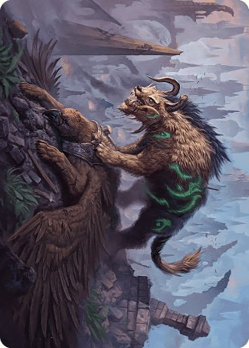 Axebane Ferox Art Card [Murders at Karlov Manor Art Series] MTG Single Magic: The Gathering | Red Claw Gaming
