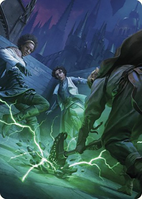 Fanatical Strength Art Card [Murders at Karlov Manor Art Series] MTG Single Magic: The Gathering | Red Claw Gaming
