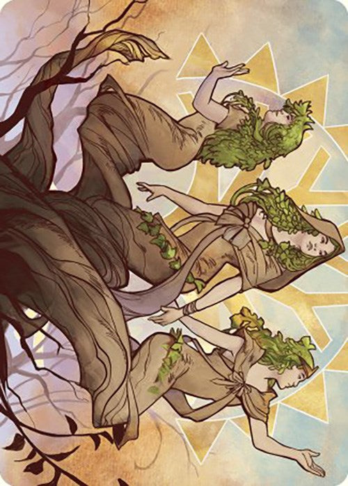 Trostani, Three Whispers Art Card [Murders at Karlov Manor Art Series] MTG Single Magic: The Gathering | Red Claw Gaming
