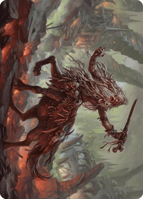 Yarus, Roar of the Old Gods Art Card (24/49) [Murders at Karlov Manor Art Series] MTG Single Magic: The Gathering | Red Claw Gaming