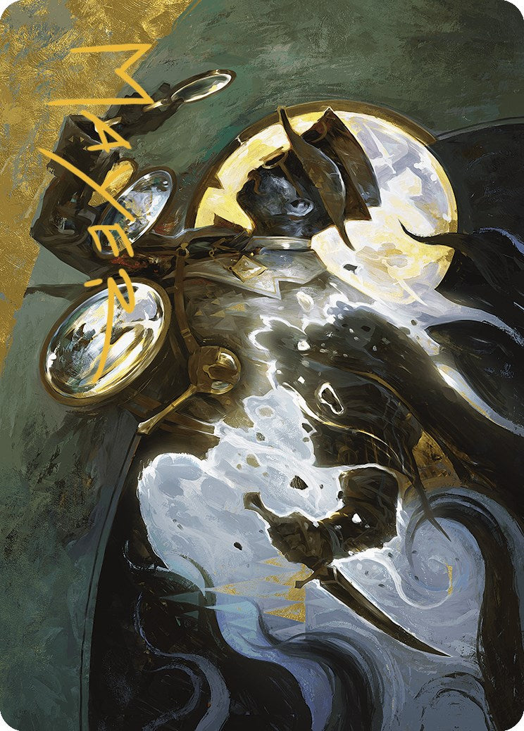 Redemption Arc Art Card (Gold-Stamped Signature) [Murders at Karlov Manor Art Series] MTG Single Magic: The Gathering | Red Claw Gaming