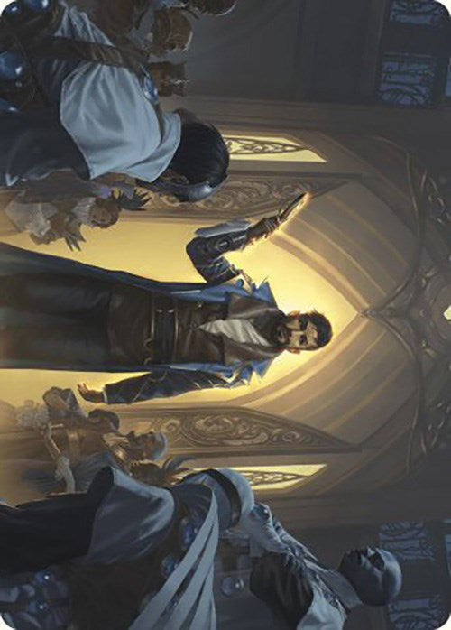 Auspicious Arrival Art Card [Murders at Karlov Manor Art Series] MTG Single Magic: The Gathering | Red Claw Gaming