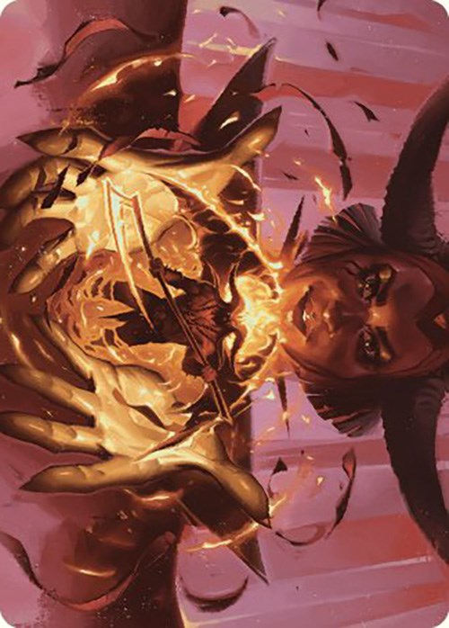 Convenient Target Art Card [Murders at Karlov Manor Art Series] MTG Single Magic: The Gathering | Red Claw Gaming