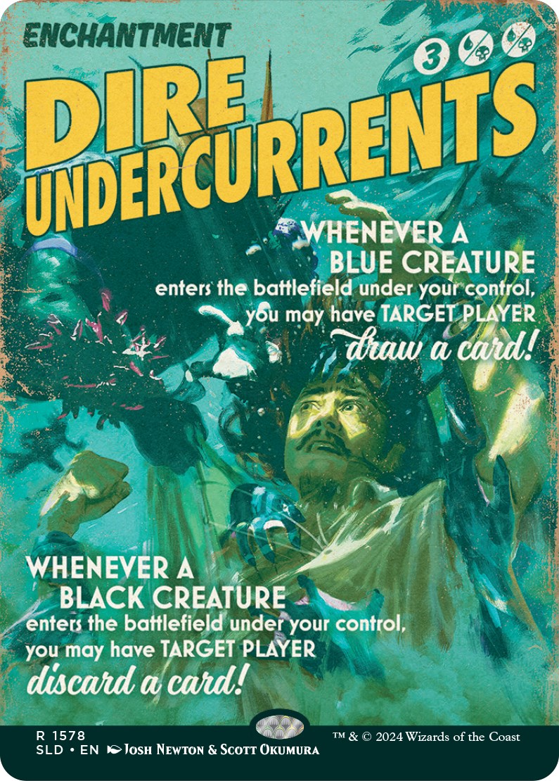 Dire Undercurrents [Secret Lair Drop Series] MTG Single Magic: The Gathering | Red Claw Gaming
