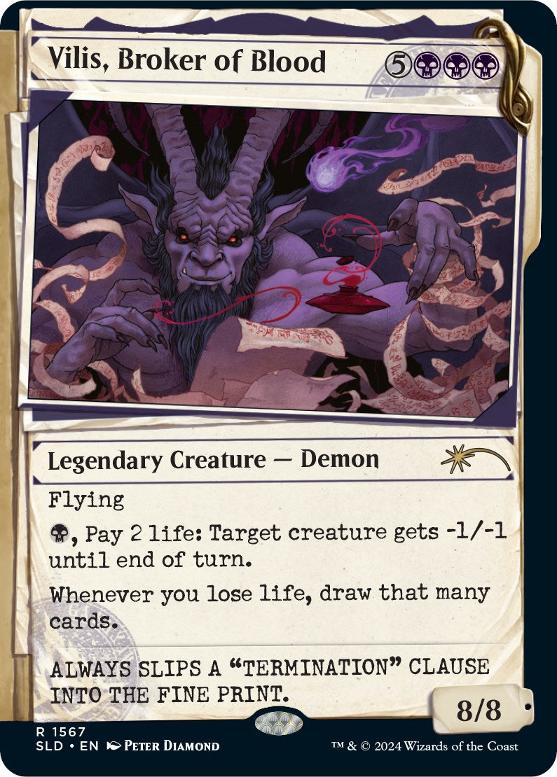 Vilis, Broker of Blood [Secret Lair Drop Series] MTG Single Magic: The Gathering | Red Claw Gaming